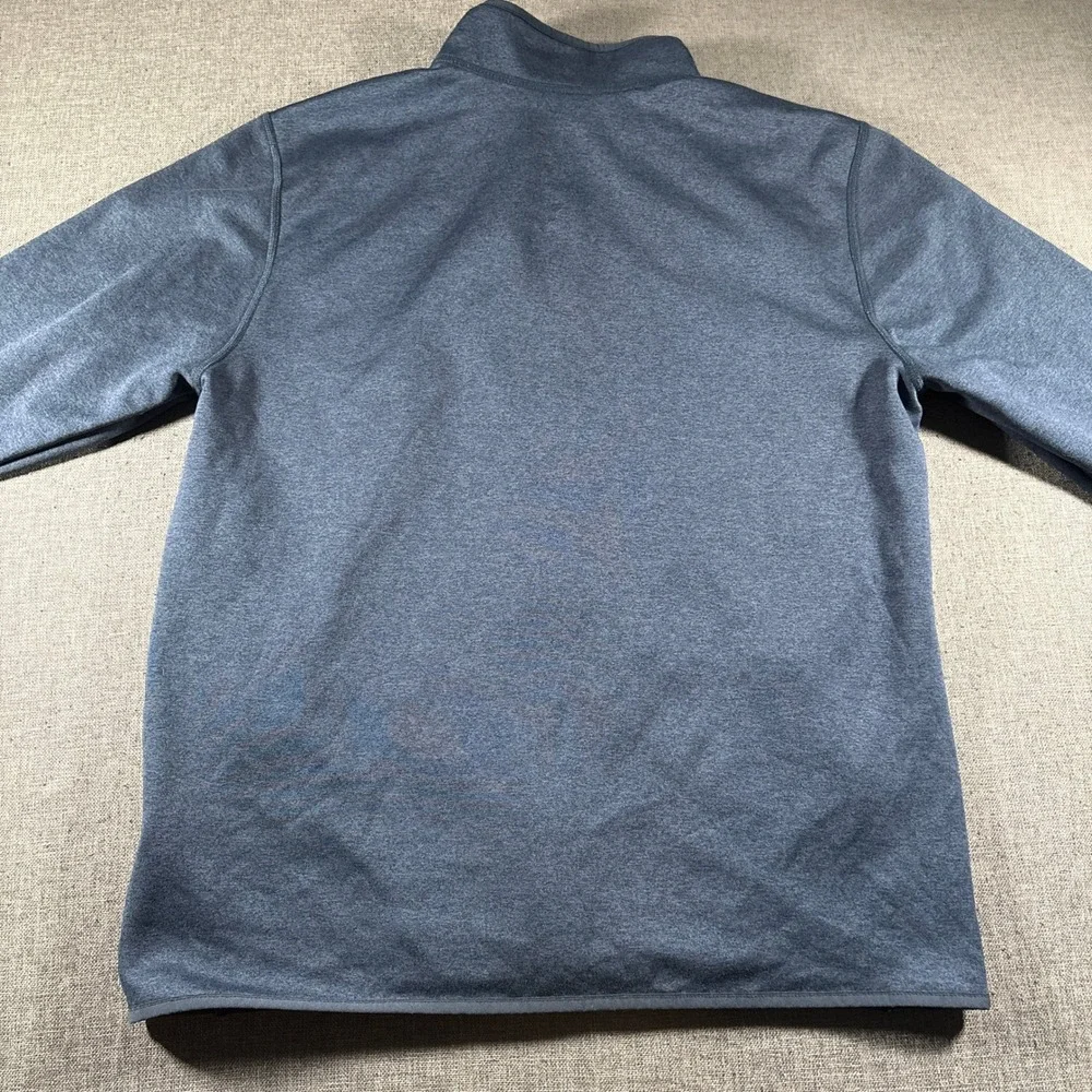 The North‎ Face Full Zip Jacket Mens XL Blue Heather Softshell NF0A7V64AVM